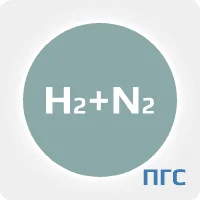 ПГС ГСО 2 разряд водород (Н2) 97,5 % в азоте (N2) в стальном баллоне 10 л. вентиль латунь