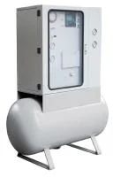 Газовый смеситель двухкомпонентный Pusher M281-50 50m3/h; обл. прим.: Углеки́слый газ,  Аргон, Азот, Кислород, Гелий, Водород; входное давление: 7 - 10 бар; выходное давление: 0,5 - 4 бара; газовые соединения: 0.5”FNPT, 1”FNPT